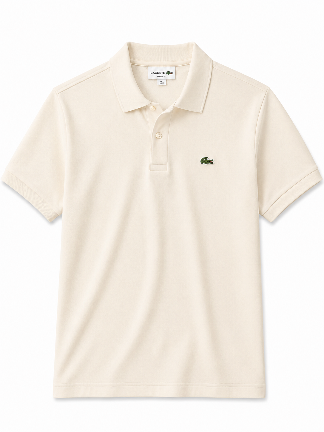 LA Coste Ecru Polo T-Shirt