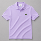 LA Coste Lilac Bloom Polo T-Shirt