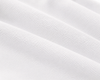 The Iconic Custom Slim Fit Mesh White Polo