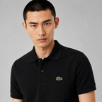 LA Coste Midnight Black Polo T-Shirt