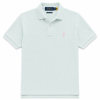 RL Polo Custom Slim Fit Mesh Ice Mint Polo