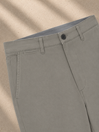 La Coste Slim Fit Stretch Cotton Steel Mist Chino Pants