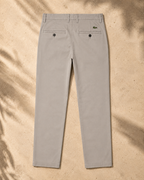 La Coste Slim Fit Stretch Cotton Ivory Stone Chino Pants