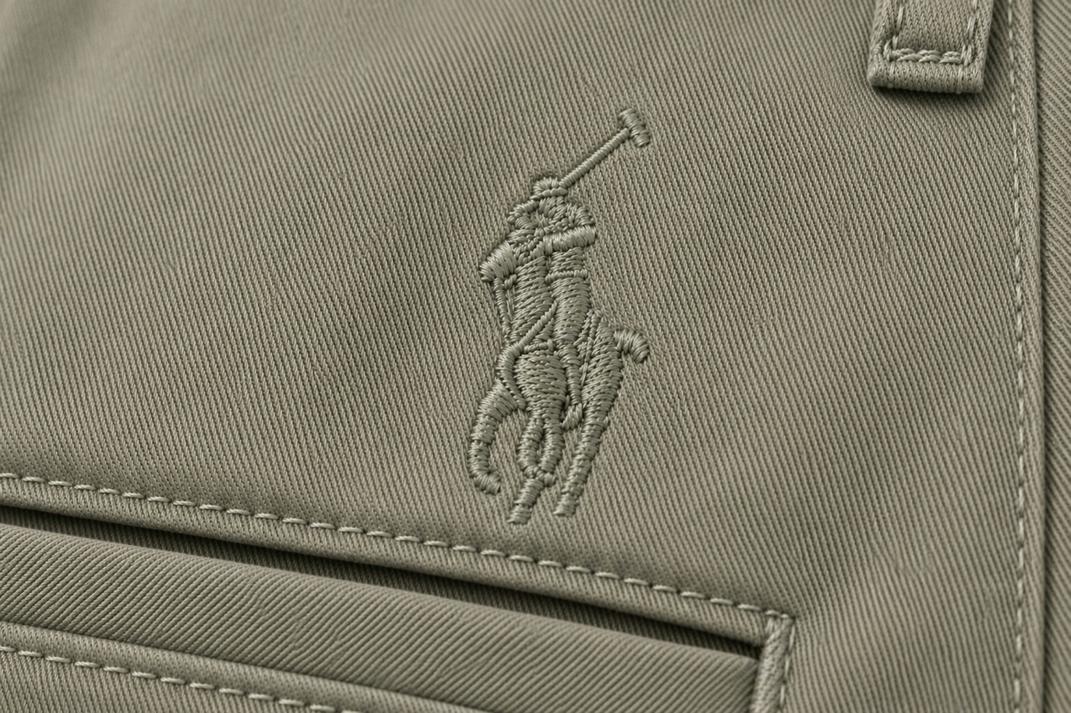 RL Polo Stretch Slim Fit Chino Trouser Stone Sage