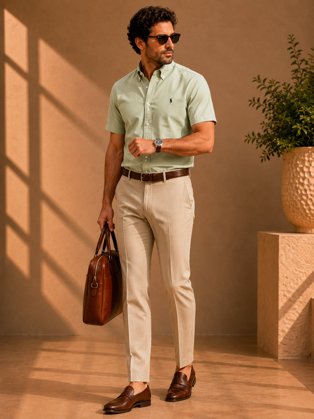 R_L Sage Elite Oxford Shirt