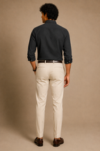 RL Polo Linen Blend Charcoal Slate Shirt