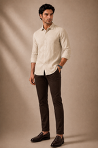 RL Polo Stretch Slim Fit Chino Trouser Espresso Brown