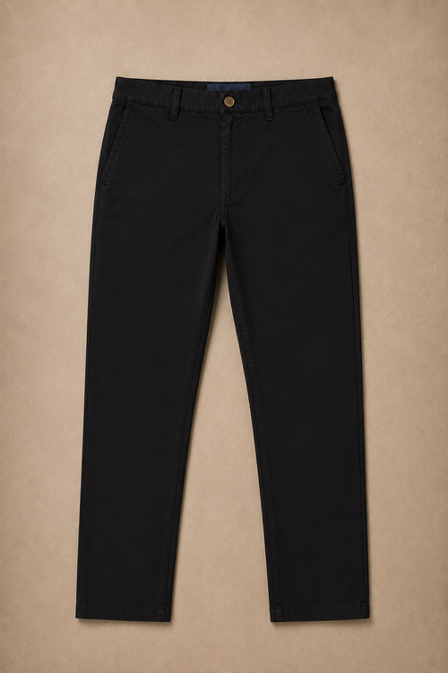 RL Polo Stretch Slim Fit Chino Trouser Midnight Black