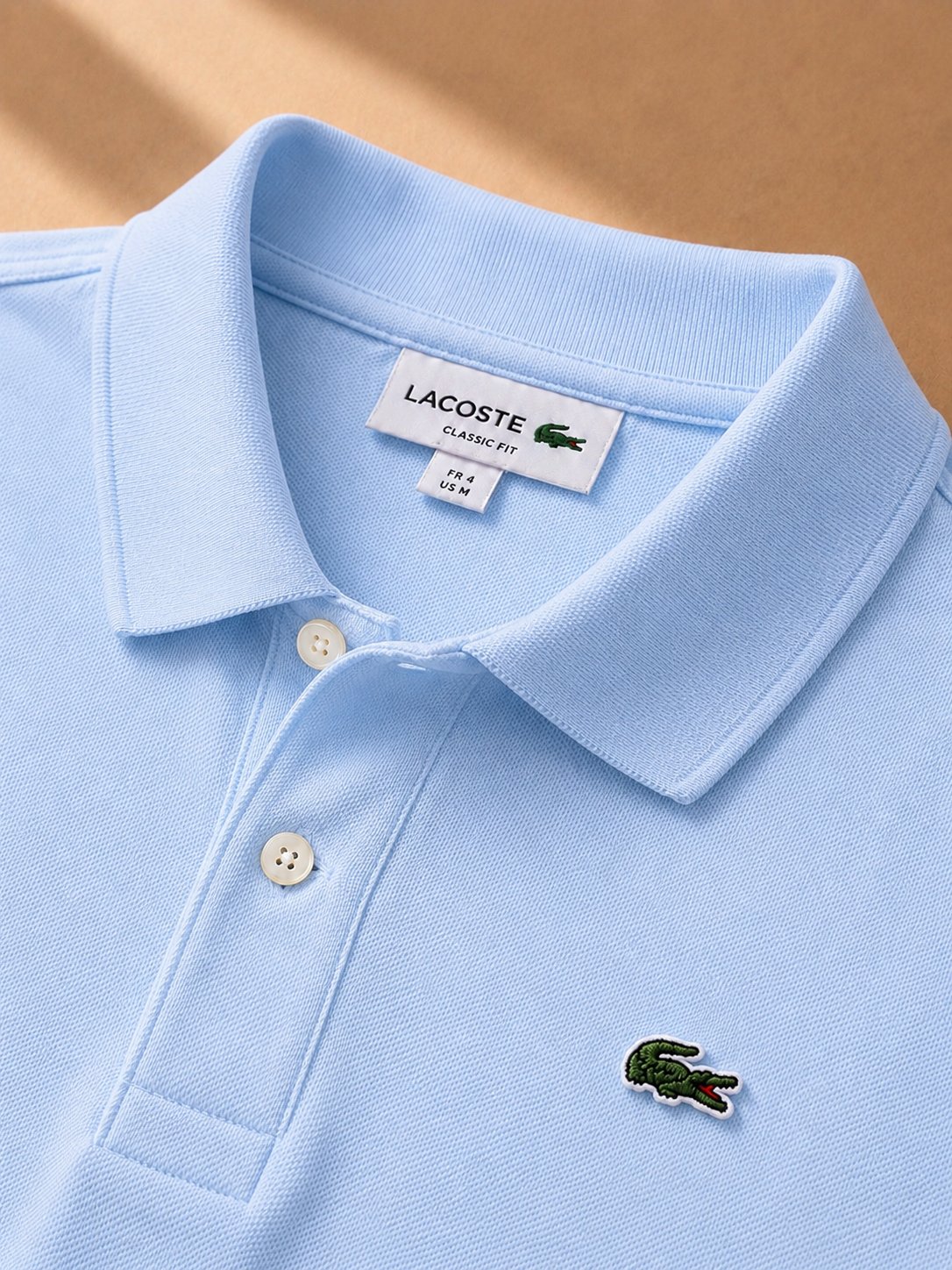 LA Coste Powder Blue Polo T-Shirt