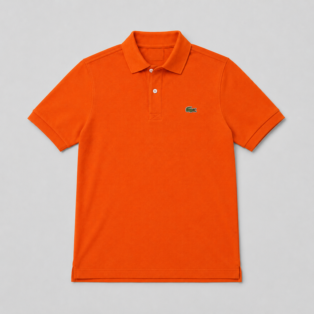 LA Coste Sunset Orange Polo T-Shirt