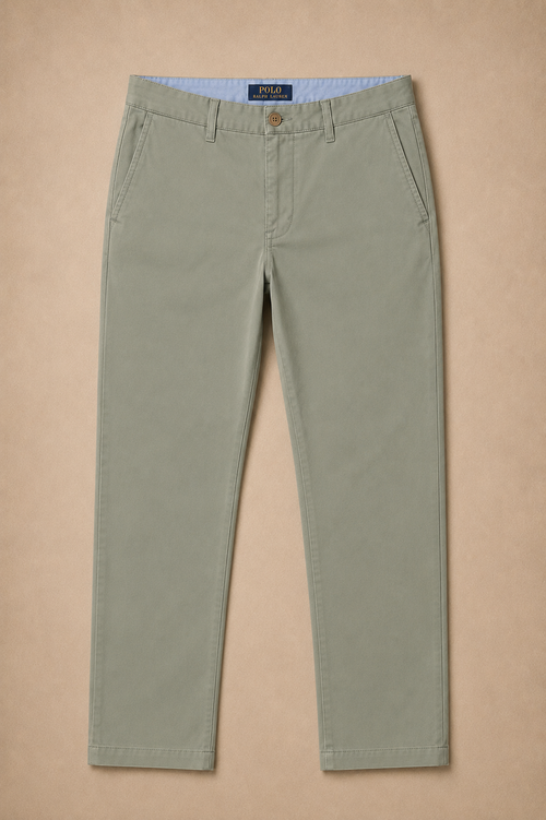 RL Polo Stretch Slim Fit Chino Trouser Stone Sage