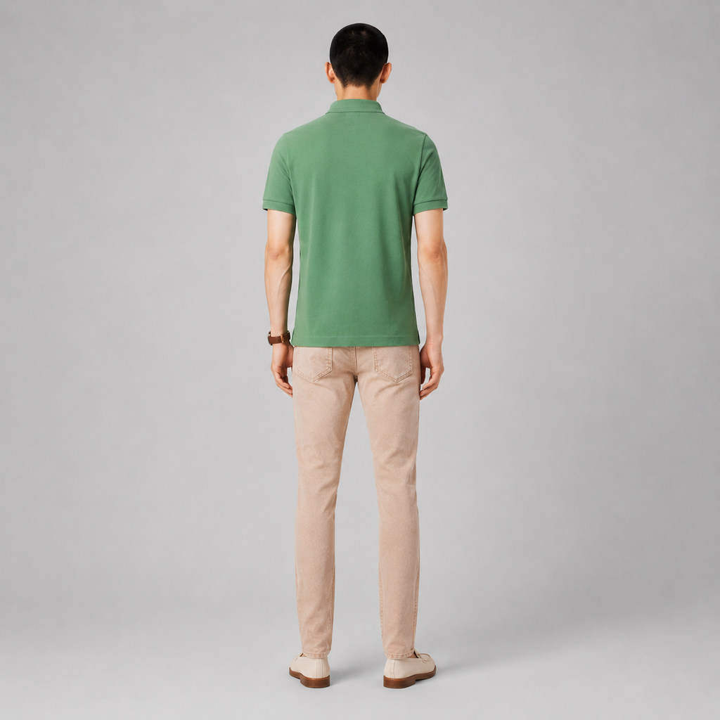 LA Coste Sage Olive Polo T-Shirt