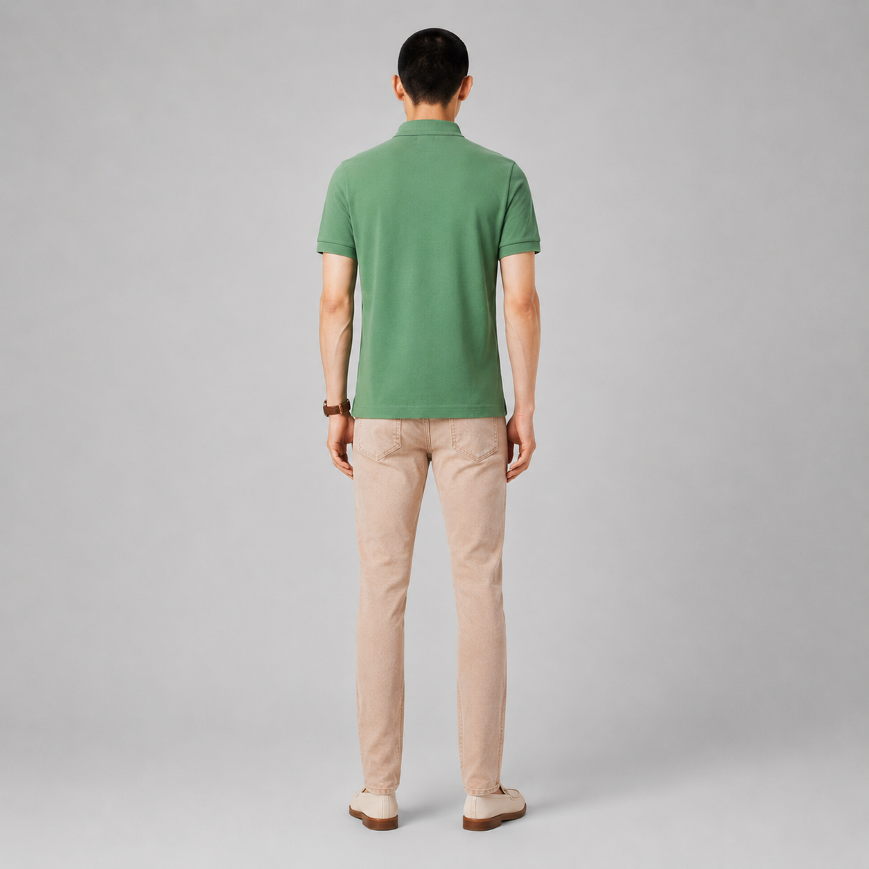 LA Coste Sage Olive Polo T-Shirt
