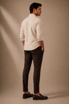 RL Polo Stretch Slim Fit Chino Trouser Espresso Brown