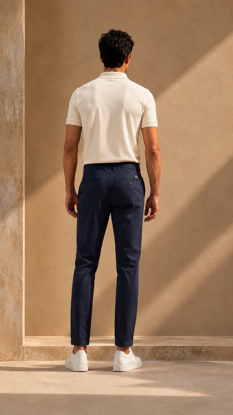 La Coste Slim Fit Stretch Cotton Chino Pants