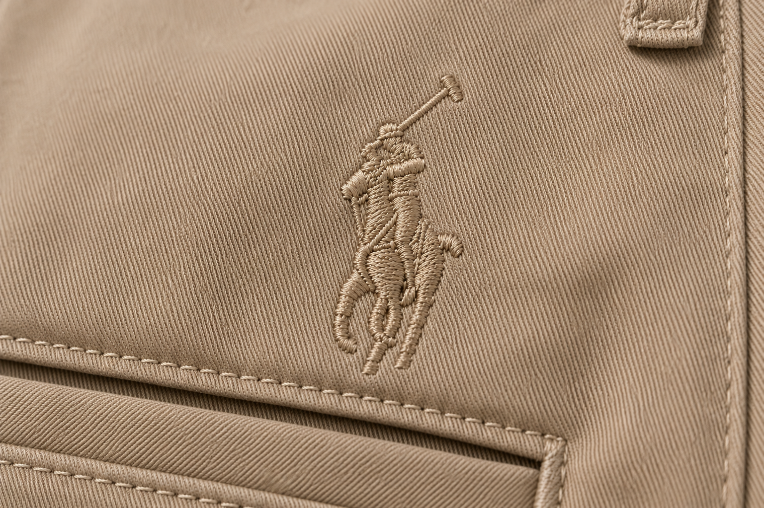 RL Polo Stretch Slim Fit Chino Trouser Desert Taupe