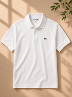 LA Coste White Polo T-Shirt