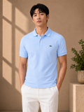 LA Coste Powder Blue Polo T-Shirt