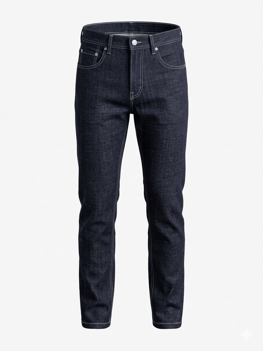 A&F Raw Wash Classic Blue Jeans
