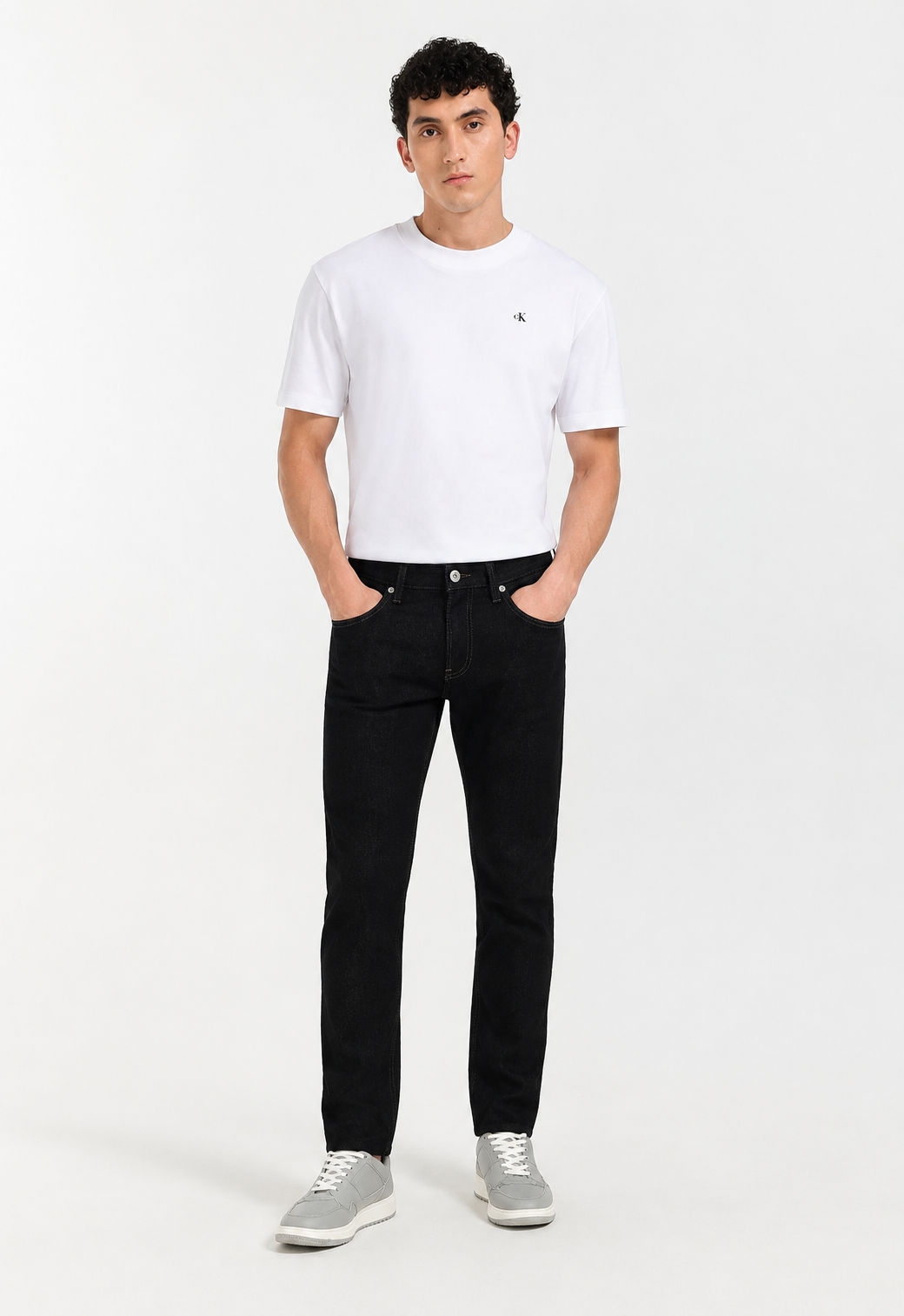 C_K Jet Black Jeans