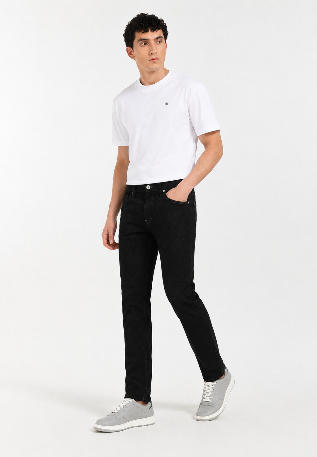 C_K Jet Black Jeans