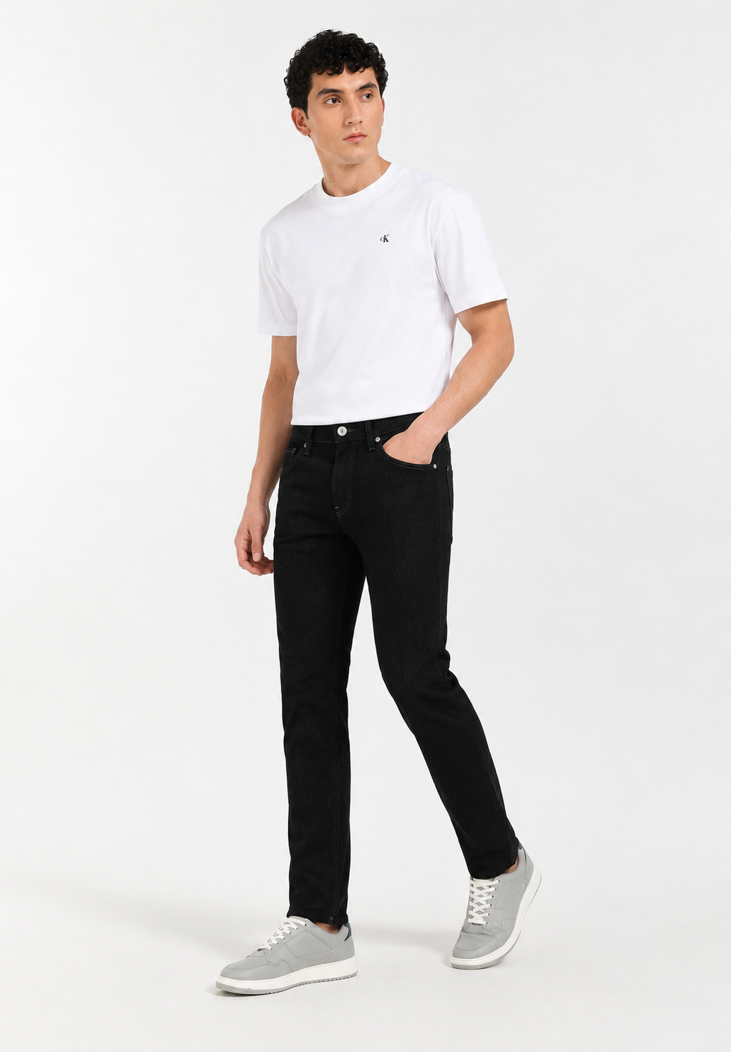 C_K Jet Black Jeans