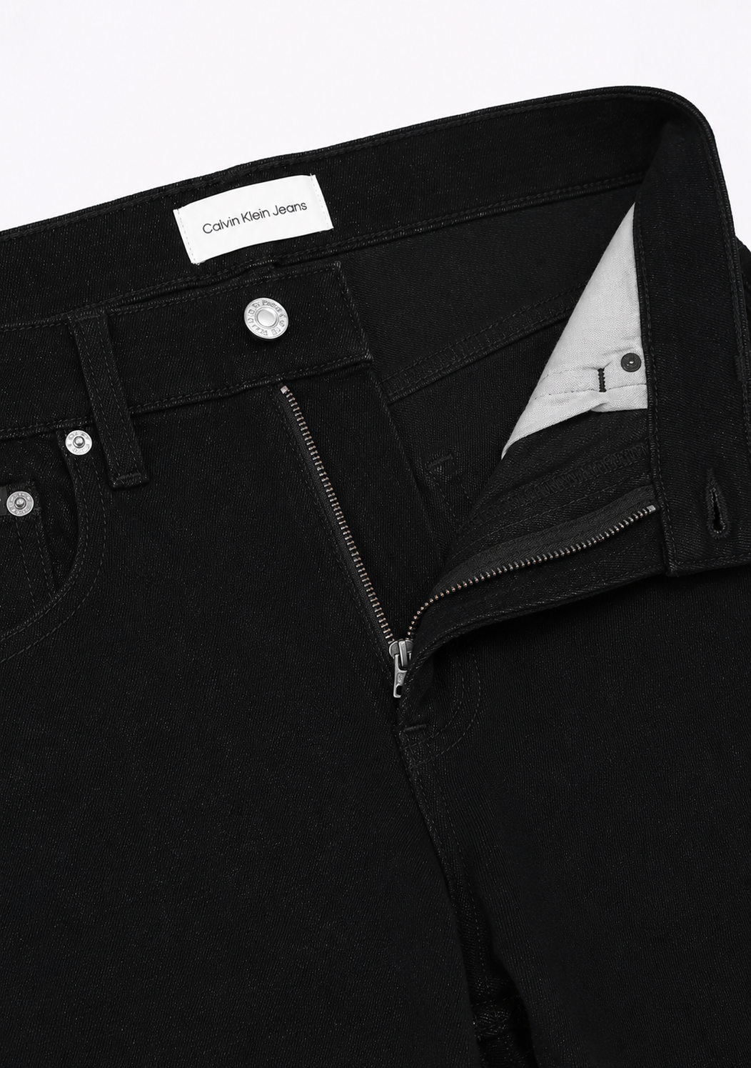 C_K Jet Black Jeans