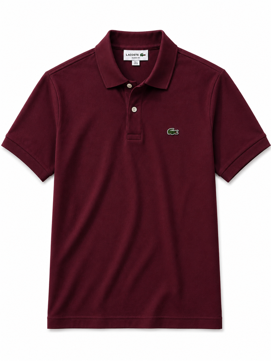 LA Coste Maroon Polo T-Shirt