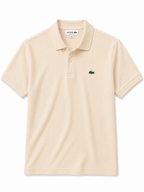 LA Coste Soft Beige Polo T-Shirt