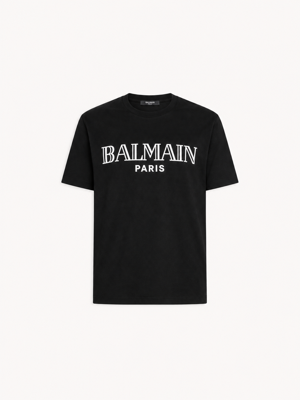 Tshirt With Bal_Main Paris Print