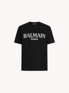 Tshirt With Bal_Main Paris Print