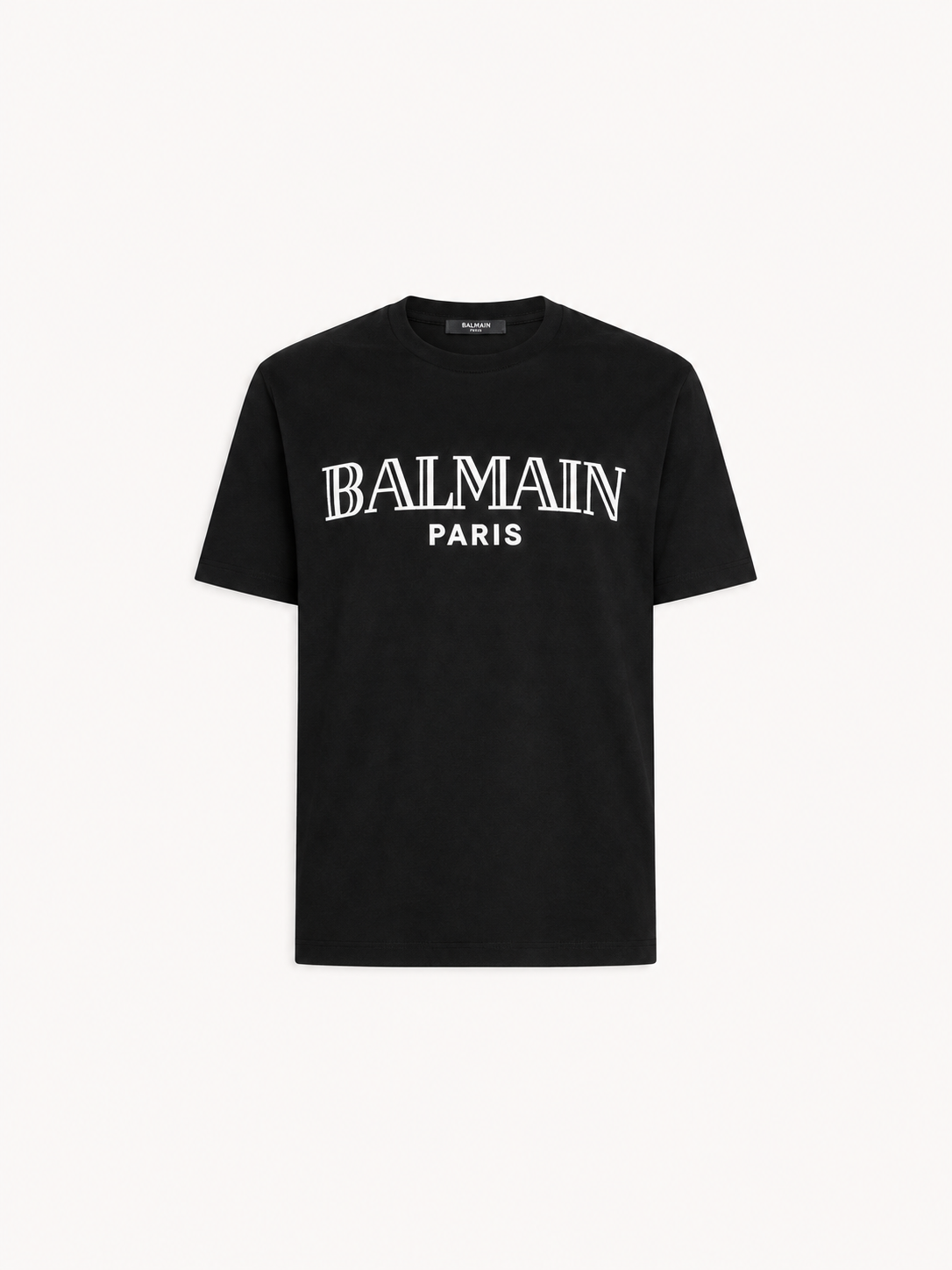 Tshirt With Bal_Main Paris Print