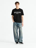 Tshirt With Bal_Main Paris Print