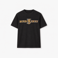 Tshirt With Bur_berry Print
