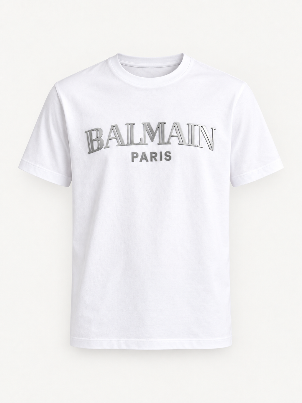 Tshirt With Bal_Main Paris Print