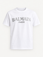 Tshirt With Bal_Main Paris Print