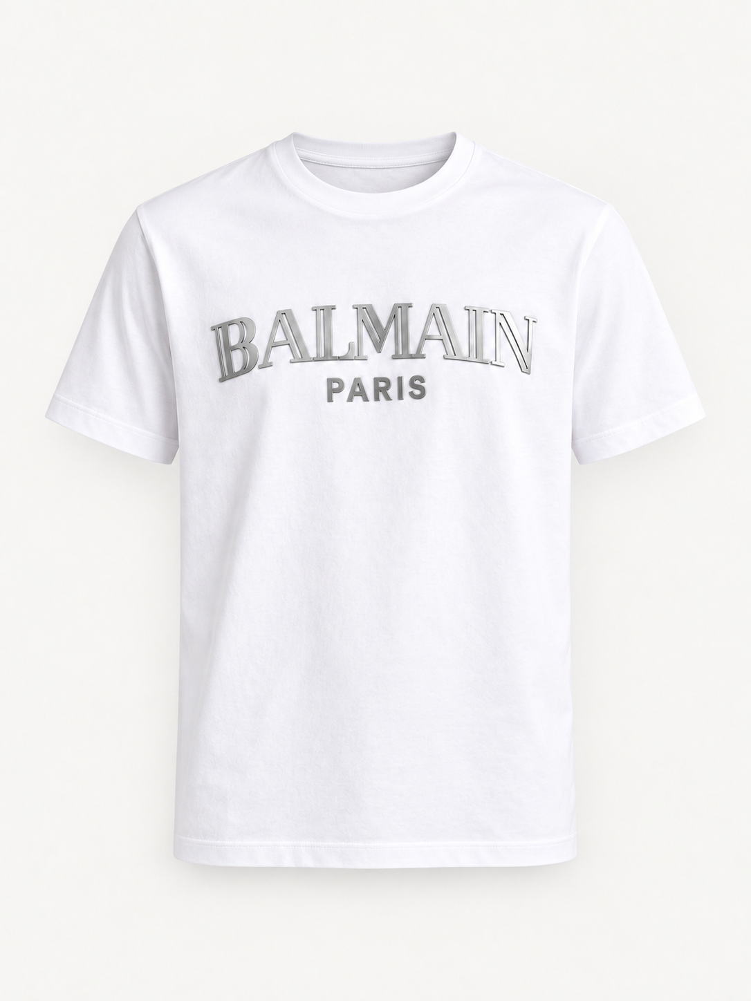 Tshirt With Bal_Main Paris Print